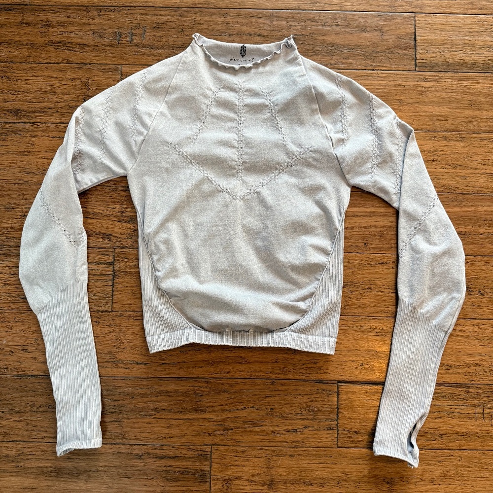 Free People Movement Good Karma Layering Mock M/L size